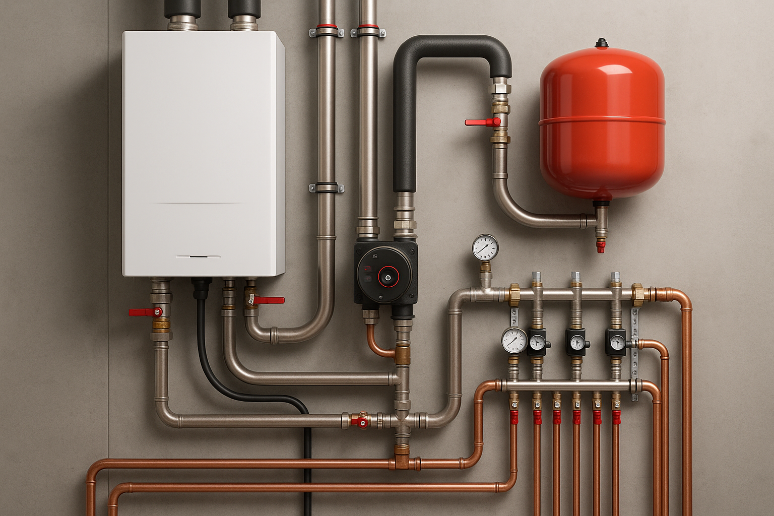 Services de chauffage professionnels - Installation et entretien chaudière